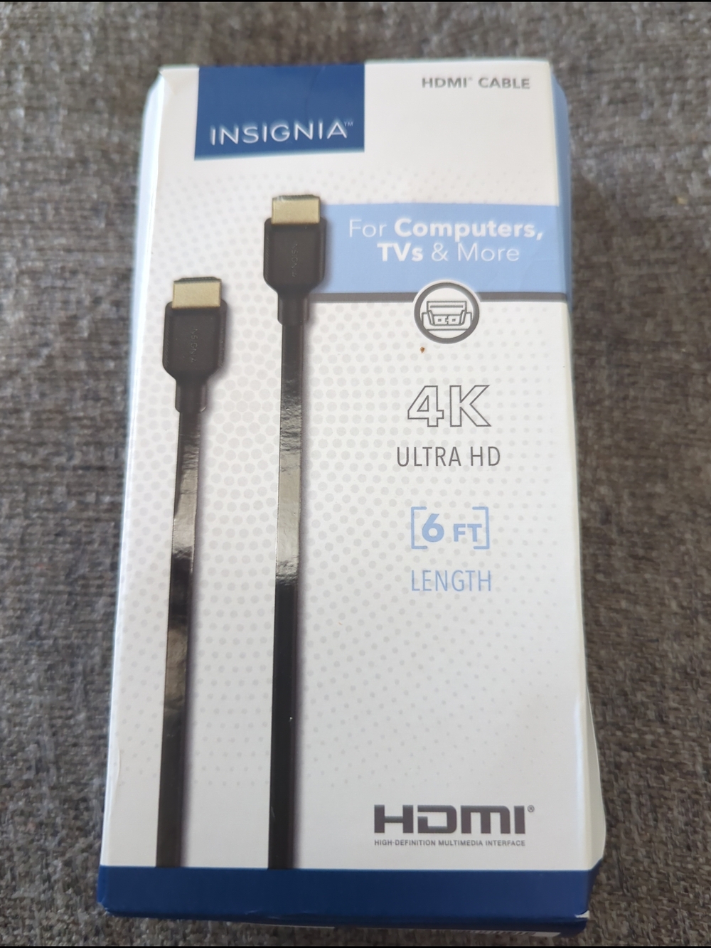 Insignia 4K Ultra HD HDMI Cable - Black